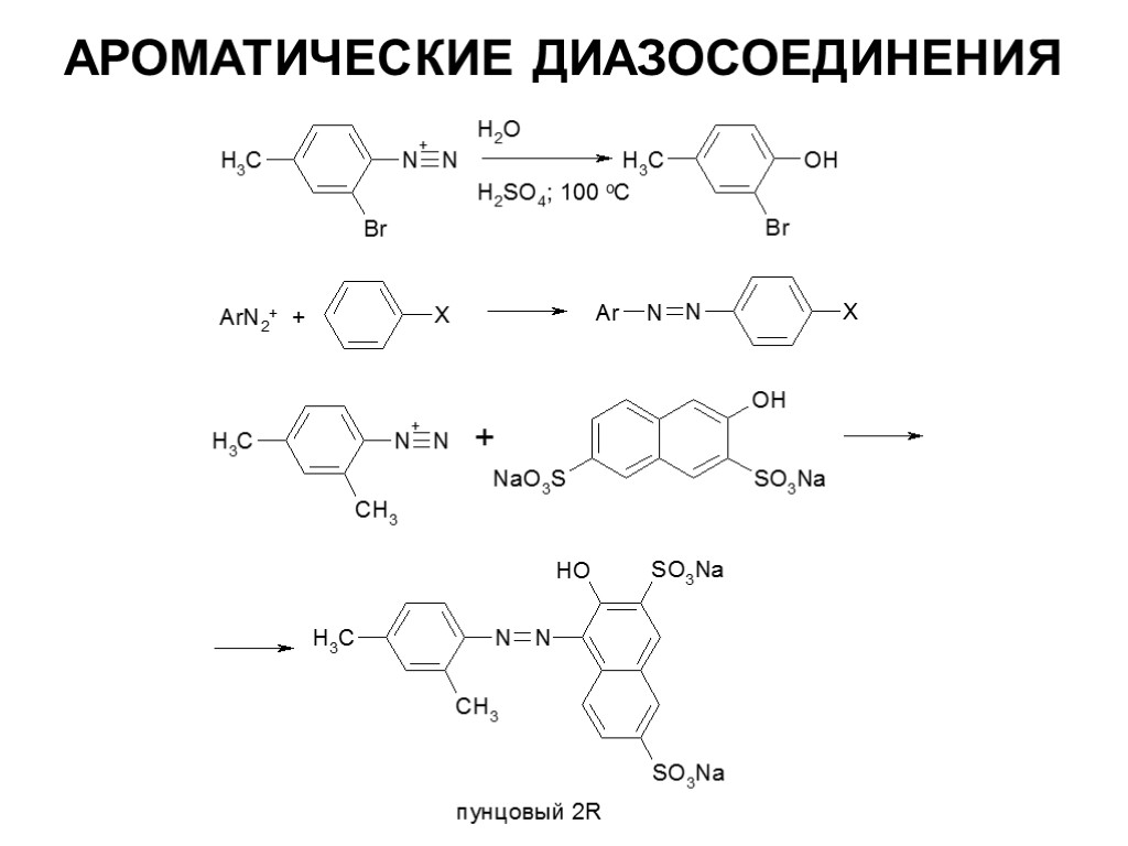 АРОМАТИЧЕСКИЕ ДИАЗОСОЕДИНЕНИЯ